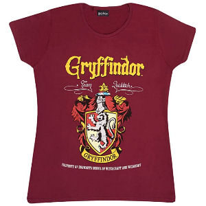 Camiseta Gryffindor producto con licencia oficial Warner Bros, tallas XL y XXL