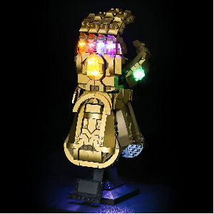 Luces para set de Lego Marvel Guante del Infinito de Thanos