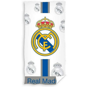 Toalla Real Madrid tamaño 150 x 75 cm.